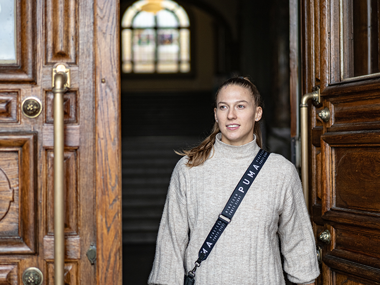 Stabhochspringerin Angelica Moser